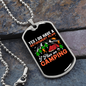 Camper Necklace Have A Retirement Plan Necklace Stainless Steel or 18k Gold Dog Tag 24" Chain-Express Your Love Gifts