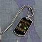 Camper Necklace Hearts For A Walk Necklace Stainless Steel or 18k Gold Dog Tag 24" Chain-Express Your Love Gifts