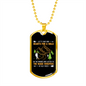 Camper Necklace Hearts For A Walk Necklace Stainless Steel or 18k Gold Dog Tag 24" Chain-Express Your Love Gifts