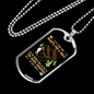 Camper Necklace Hearts For A Walk Necklace Stainless Steel or 18k Gold Dog Tag 24" Chain-Express Your Love Gifts