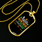 Camper Necklace Hiking Is Always Necklace Stainless Steel or 18k Gold Dog Tag 24" Chain-Express Your Love Gifts
