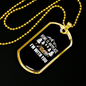 Camper Necklace Home Is Anyplace Necklace Stainless Steel or 18k Gold Dog Tag 24" Chain-Express Your Love Gifts