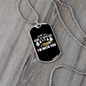 Camper Necklace Home Is Anyplace Necklace Stainless Steel or 18k Gold Dog Tag 24" Chain-Express Your Love Gifts