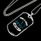 Camper Necklace Home is Where You Park Necklace Stainless Steel or 18k Gold Dog Tag 24" Chain-Express Your Love Gifts