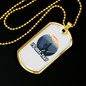 Camper Necklace I'd Hike That Necklace Stainless Steel or 18k Gold Dog Tag 24" Chain-Express Your Love Gifts