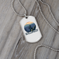 Camper Necklace I'd Hike That Necklace Stainless Steel or 18k Gold Dog Tag 24" Chain-Express Your Love Gifts