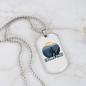 Camper Necklace I'd Hike That Necklace Stainless Steel or 18k Gold Dog Tag 24" Chain-Express Your Love Gifts