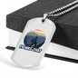 Camper Necklace I'd Hike That Necklace Stainless Steel or 18k Gold Dog Tag 24" Chain-Express Your Love Gifts