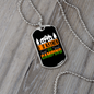 Camper Necklace I'd Rather Be Camping Necklace Stainless Steel or 18k Gold Dog Tag 24" Chain-Express Your Love Gifts
