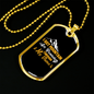 Camper Necklace I Got Mountain Necklace Stainless Steel or 18k Gold Dog Tag 24" Chain-Express Your Love Gifts