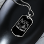 Camper Necklace I Hate People Necklace Stainless Steel or 18k Gold Dog Tag 24" Chain-Express Your Love Gifts