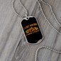 Camper Necklace I Like Hiking Necklace Stainless Steel or 18k Gold Dog Tag 24" Chain-Express Your Love Gifts