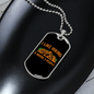 Camper Necklace I Like Hiking Necklace Stainless Steel or 18k Gold Dog Tag 24" Chain-Express Your Love Gifts