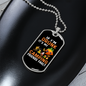 Camper Necklace I'm Drunk Camping Necklace Stainless Steel or 18k Gold Dog Tag 24" Chain-Express Your Love Gifts
