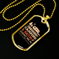 Camper Necklace If It Involves Necklace Stainless Steel or 18k Gold Dog Tag 24" Chain-Express Your Love Gifts