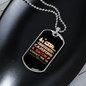 Camper Necklace If It Involves Necklace Stainless Steel or 18k Gold Dog Tag 24" Chain-Express Your Love Gifts