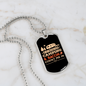 Camper Necklace If It Involves Necklace Stainless Steel or 18k Gold Dog Tag 24" Chain-Express Your Love Gifts