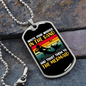 Camper Necklace In The Sand Necklace Stainless Steel or 18k Gold Dog Tag 24" Chain-Express Your Love Gifts