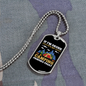 Camper Necklace It's My Camping Necklace Stainless Steel or 18k Gold Dog Tag 24" Chain-Express Your Love Gifts