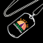 Camper Necklace Life is an Adventure Necklace Stainless Steel or 18k Gold Dog Tag 24" Chain-Express Your Love Gifts