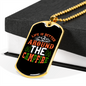 Camper Necklace Life is Better Around the Campfire Necklace Stainless Steel or 18k Gold Dog Tag 24" Chain-Express Your Love Gifts