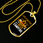 Camper Necklace Life is Better Necklace Stainless Steel or 18k Gold Dog Tag 24" Chain-Express Your Love Gifts