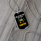 Camper Necklace Life Is Better White Necklace Stainless Steel or 18k Gold Dog Tag 24" Chain-Express Your Love Gifts