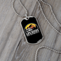 Camper Necklace Life Rocks Necklace Stainless Steel or 18k Gold Dog Tag 24" Chain-Express Your Love Gifts