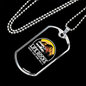 Camper Necklace Life Rocks Necklace Stainless Steel or 18k Gold Dog Tag 24" Chain-Express Your Love Gifts