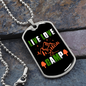 Camper Necklace Live Love Camp Mountain Necklace Stainless Steel or 18k Gold Dog Tag 24" Chain-Express Your Love Gifts
