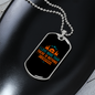 Camper Necklace Love More Than Camping Necklace Stainless Steel or 18k Gold Dog Tag 24" Chain-Express Your Love Gifts