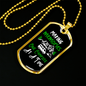 Camper Necklace Making Memories Campsite Necklace Stainless Steel or 18k Gold Dog Tag 24" Chain-Express Your Love Gifts