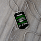 Camper Necklace Making Memories Campsite Necklace Stainless Steel or 18k Gold Dog Tag 24" Chain-Express Your Love Gifts