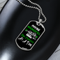 Camper Necklace Making Memories Campsite Necklace Stainless Steel or 18k Gold Dog Tag 24" Chain-Express Your Love Gifts