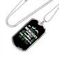 Camper Necklace Making Memories One Necklace Stainless Steel or 18k Gold Dog Tag 24" Chain-Express Your Love Gifts