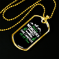 Camper Necklace Making Memories One Necklace Stainless Steel or 18k Gold Dog Tag 24" Chain-Express Your Love Gifts