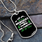 Camper Necklace Making Memories One Necklace Stainless Steel or 18k Gold Dog Tag 24" Chain-Express Your Love Gifts