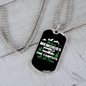 Camper Necklace Making Memories One Necklace Stainless Steel or 18k Gold Dog Tag 24" Chain-Express Your Love Gifts