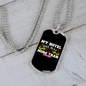Camper Necklace More Than 5 Stars Necklace Stainless Steel or 18k Gold Dog Tag 24" Chain-Express Your Love Gifts