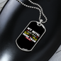 Camper Necklace More Than 5 Stars Necklace Stainless Steel or 18k Gold Dog Tag 24" Chain-Express Your Love Gifts