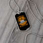 Camper Necklace Morning Wood Necklace Stainless Steel or 18k Gold Dog Tag 24" Chain-Express Your Love Gifts