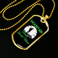 Camper Necklace Mountain Climb Good Necklace Stainless Steel or 18k Gold Dog Tag 24" Chain-Express Your Love Gifts