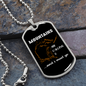 Camper Necklace Mountains White Brown Necklace Stainless Steel or 18k Gold Dog Tag 24" Chain-Express Your Love Gifts