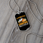 Camper Necklace My Drinking Friends Necklace Stainless Steel or 18k Gold Dog Tag 24" Chain-Express Your Love Gifts