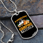 Camper Necklace My Drinking Friends Necklace Stainless Steel or 18k Gold Dog Tag 24" Chain-Express Your Love Gifts