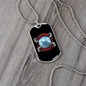 Camper Necklace My Theraphy is Camping Necklace Stainless Steel or 18k Gold Dog Tag 24" Chain-Express Your Love Gifts