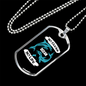 Camper Necklace No Clean Ocean No Life Necklace Stainless Steel or 18k Gold Dog Tag 24" Chain-Express Your Love Gifts