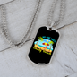 Camper Necklace No One Likes Necklace Stainless Steel or 18k Gold Dog Tag 24" Chain-Express Your Love Gifts