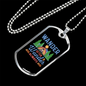 Camper Necklace Often Wander Always Necklace Stainless Steel or 18k Gold Dog Tag 24" Chain-Express Your Love Gifts