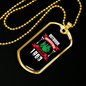 Camper Necklace Outdoor Adventure Canada 1963 Necklace Stainless Steel or 18k Gold Dog Tag 24" Chain-Express Your Love Gifts